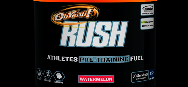 Oh Yeah Nutrition open up pre-ordering for their new pre-workout Rush
