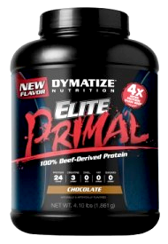 New tub size of Dymatize Elite Primal spotted at 4lbs