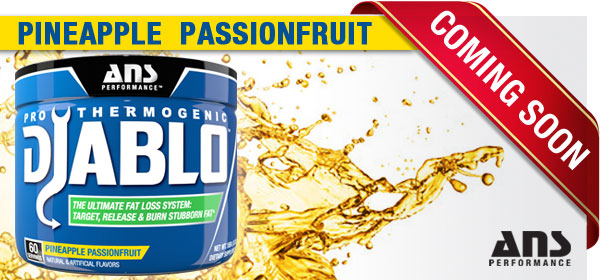 New flavor for ANS Performance Diablo with pineapple passionfruit