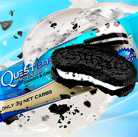 Quest Nutrition's new cookies and cream bar on it's way to stores