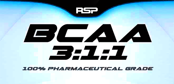 RSP Nutrition's sixth supplement the individual formula BCAA 3:1:1