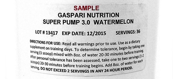 Review of Gaspari Nutrition's latest pre-workout SuperPump 3.0
