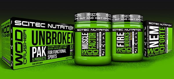 Scitec Nutrition uploaded description and details of their WOD Crusher supplements