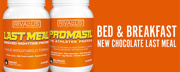 Rival Us add a second flavor to the nighttime protein powder Last Meal