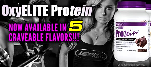 USP Labs OxyElite Protein available for $18.65 a tub