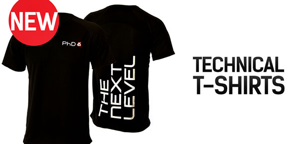 PhD Nutrition's new Technical T-Shirt