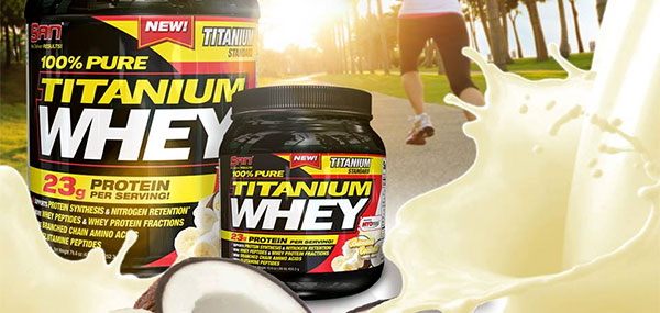 SAN introduce flavor number five for their 100% Pure Titanium Whey