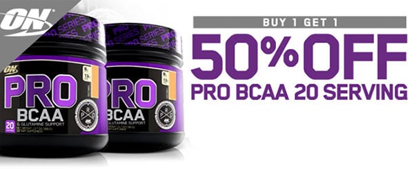 Optimum Nutrition Pro Series Pro BCAA on sale for $17.65