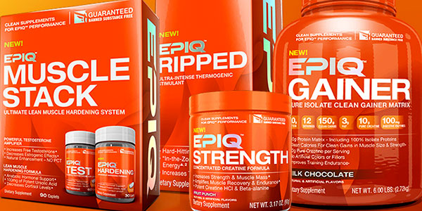 Bright orange EPIQ introduced at Campus Protein with 25% off