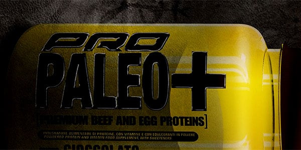 Chicken protein isolate followed up by another unique 4+ Nutrition protein with Pro Paleo+