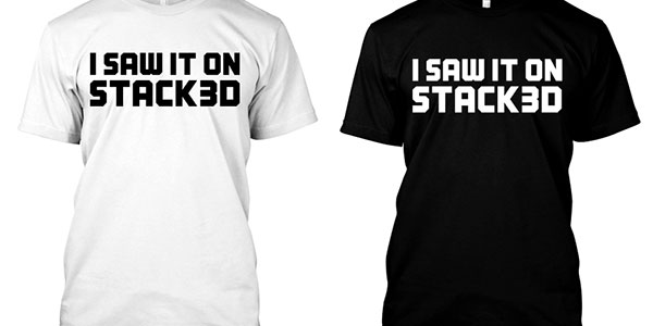 "I Saw It On Stack3d" shirt up for grabs in the color of your choice for Free Tee Friday