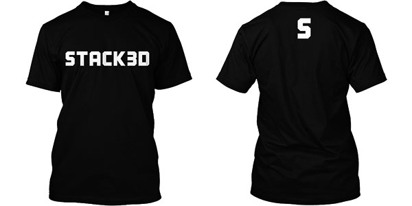 First piece of Stack3d apparel now available through Tee Spring