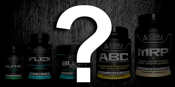 Help Core Nutritionals choose the name of their upcoming pump pre-workout