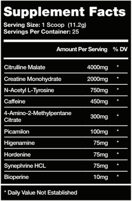 AMP citrate returns in Chaos and Pain's international Cannibal Ferox Amped