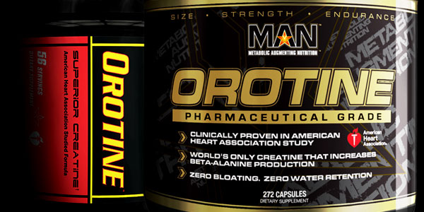 Orotine clearance discounts MAN Sport's 272 count creatine by more than 60%