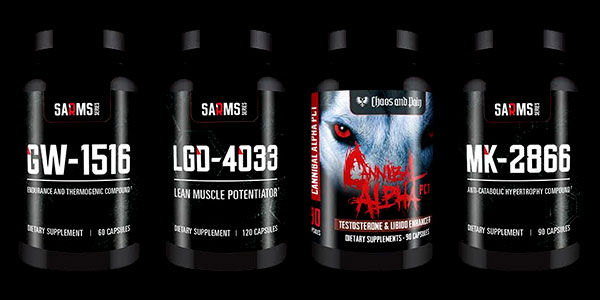 chaos and pain SARMs series - Stack3d