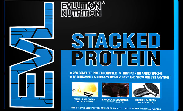 stacked protein