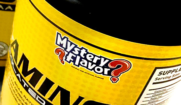mystery flavor iso-amino