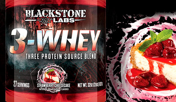 Strawberry Cheesecake 3-whey