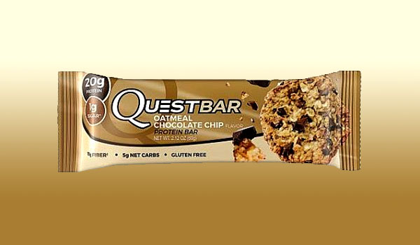 oatmeal chocolate chip quest bar