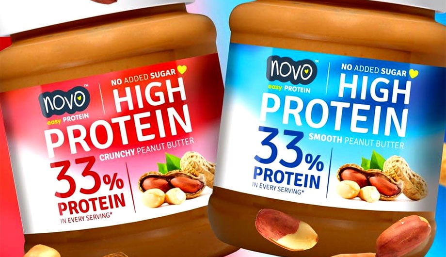 novo high protein peanut butter