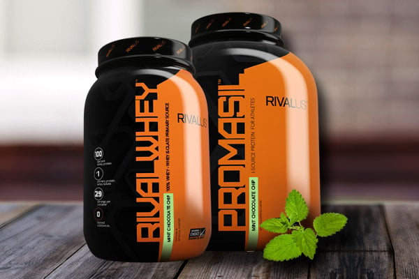 chocolate mint rival whey