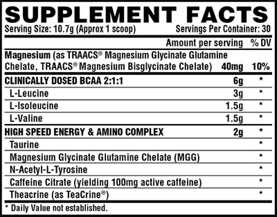 amino charger energy