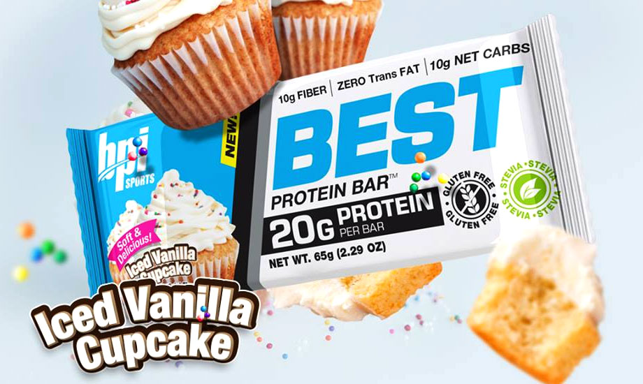 Iced Vanilla Cupcake Best Protein Bar