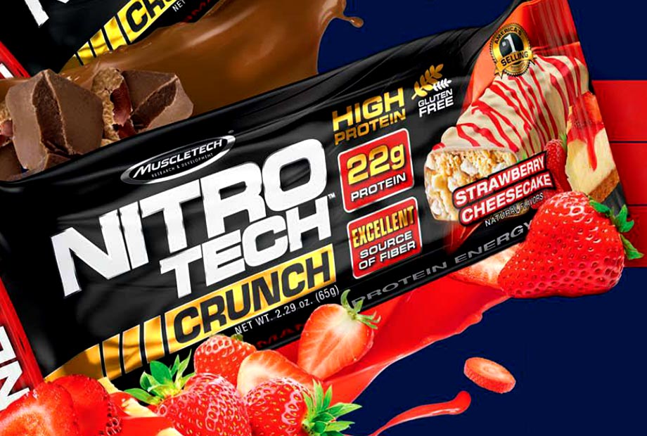 strawberry cheesecake nitro-tech crunch