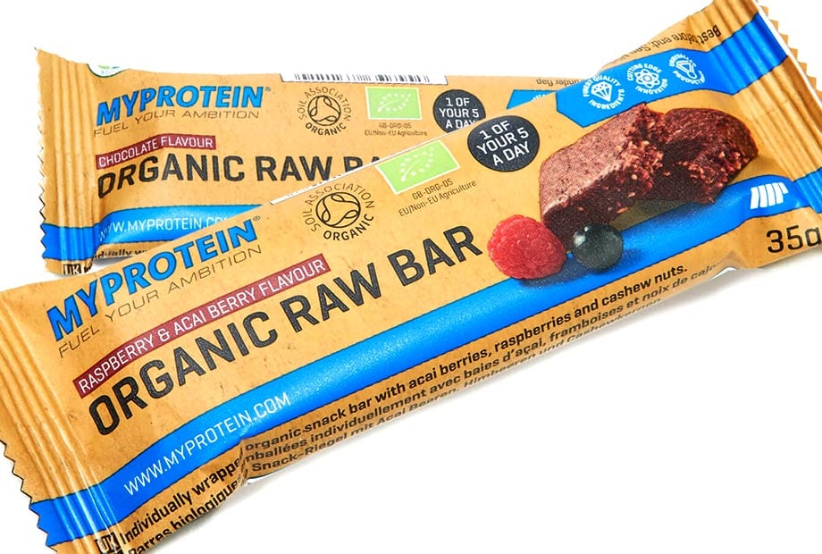 myprotein organic raw bar