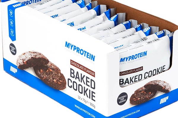 myprotein baked cookie