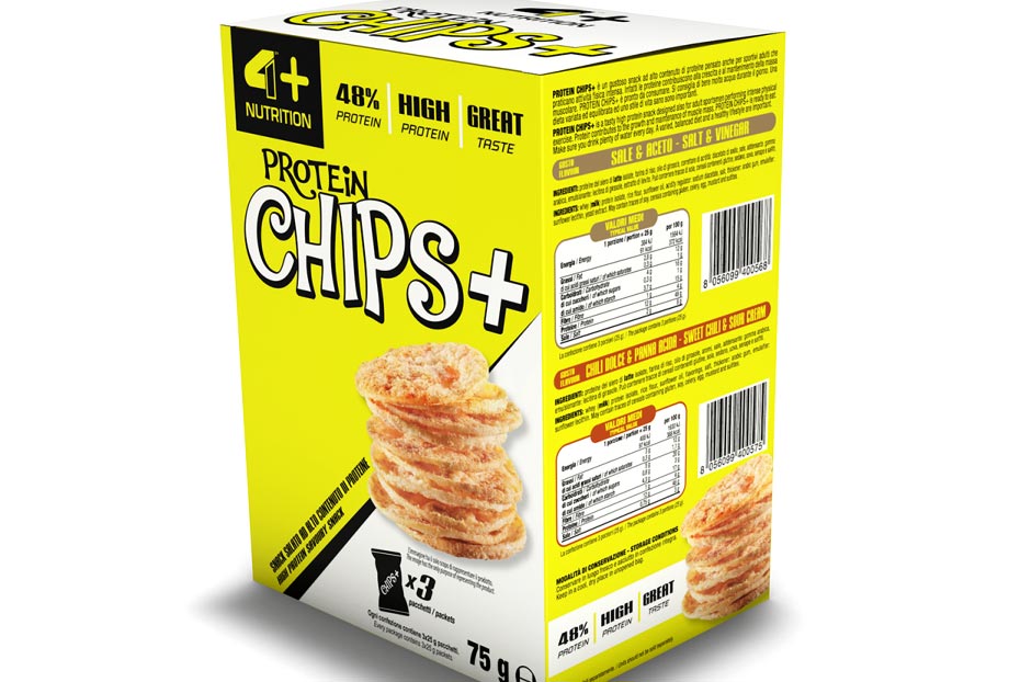 4 plus protein chips