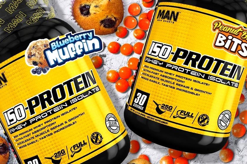 Man sports clean protein online