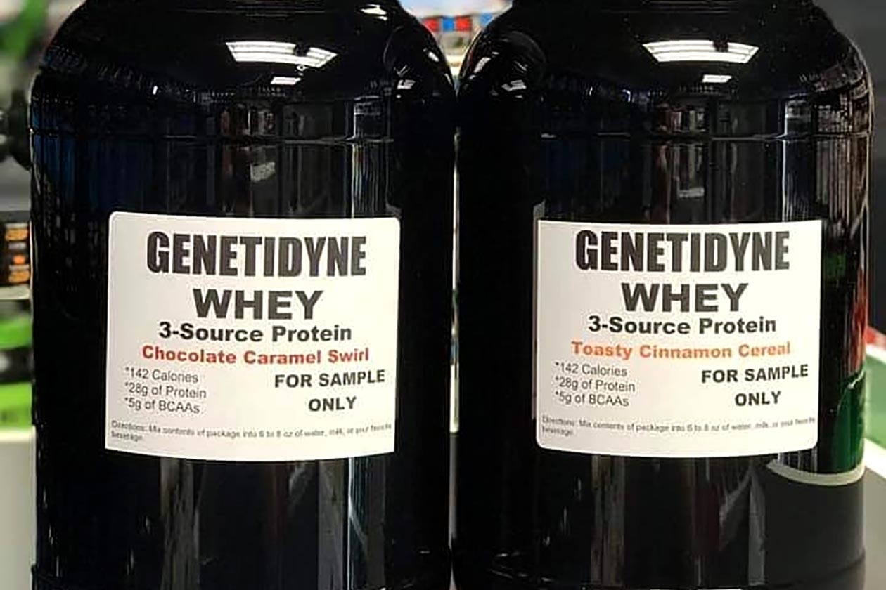 Genetidyne Isolate Whey Protein Cinnamon Cereal Flavor Protein Powder