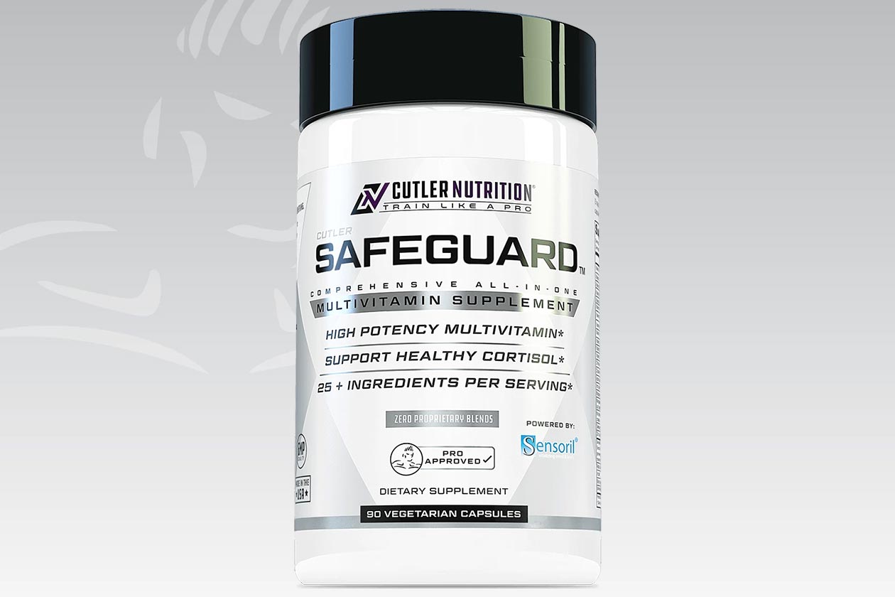 Cutler Nutrition Safeguard delivers a complete set of vitamins and minerals