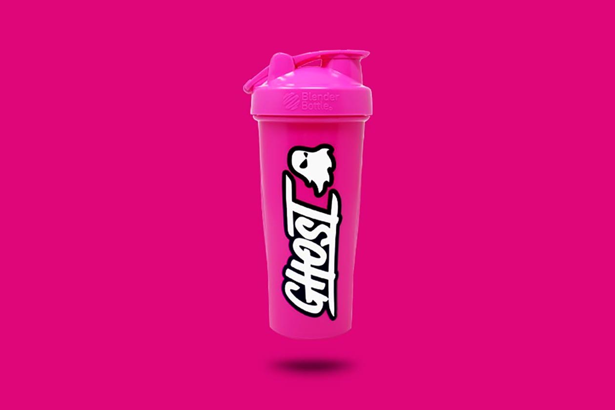 GHOST Protein Shaker Bottle - Hyper Pink