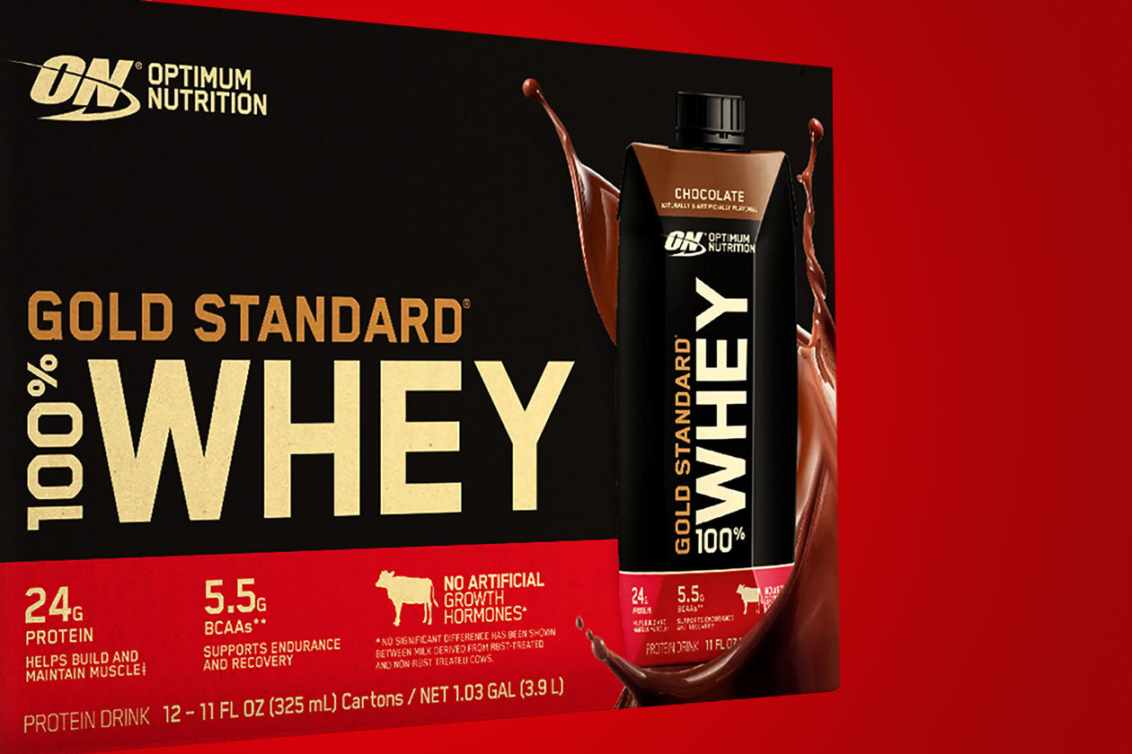 Optimum Nutrition Gold Standard Whey RTD Now Available At GNC