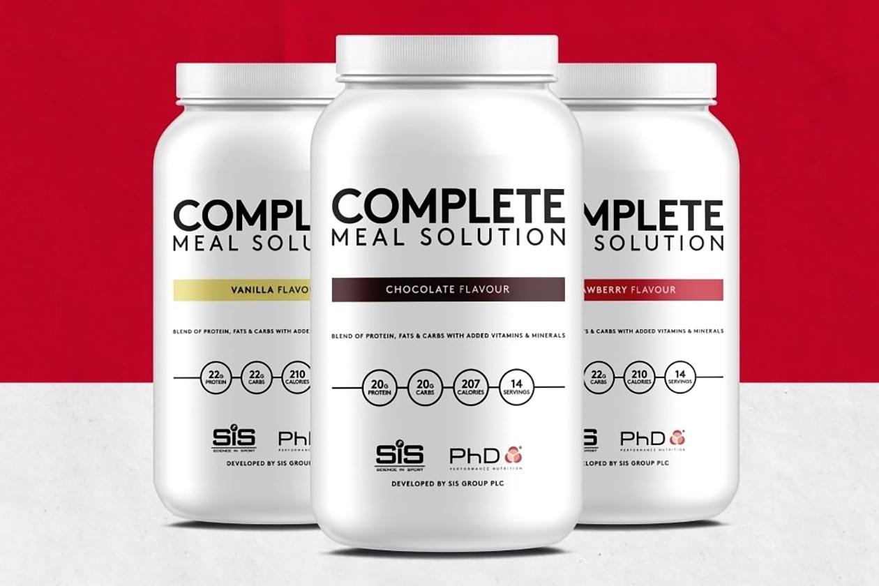 PhD to donate one tub for every tub sold of Complete Meal Solution