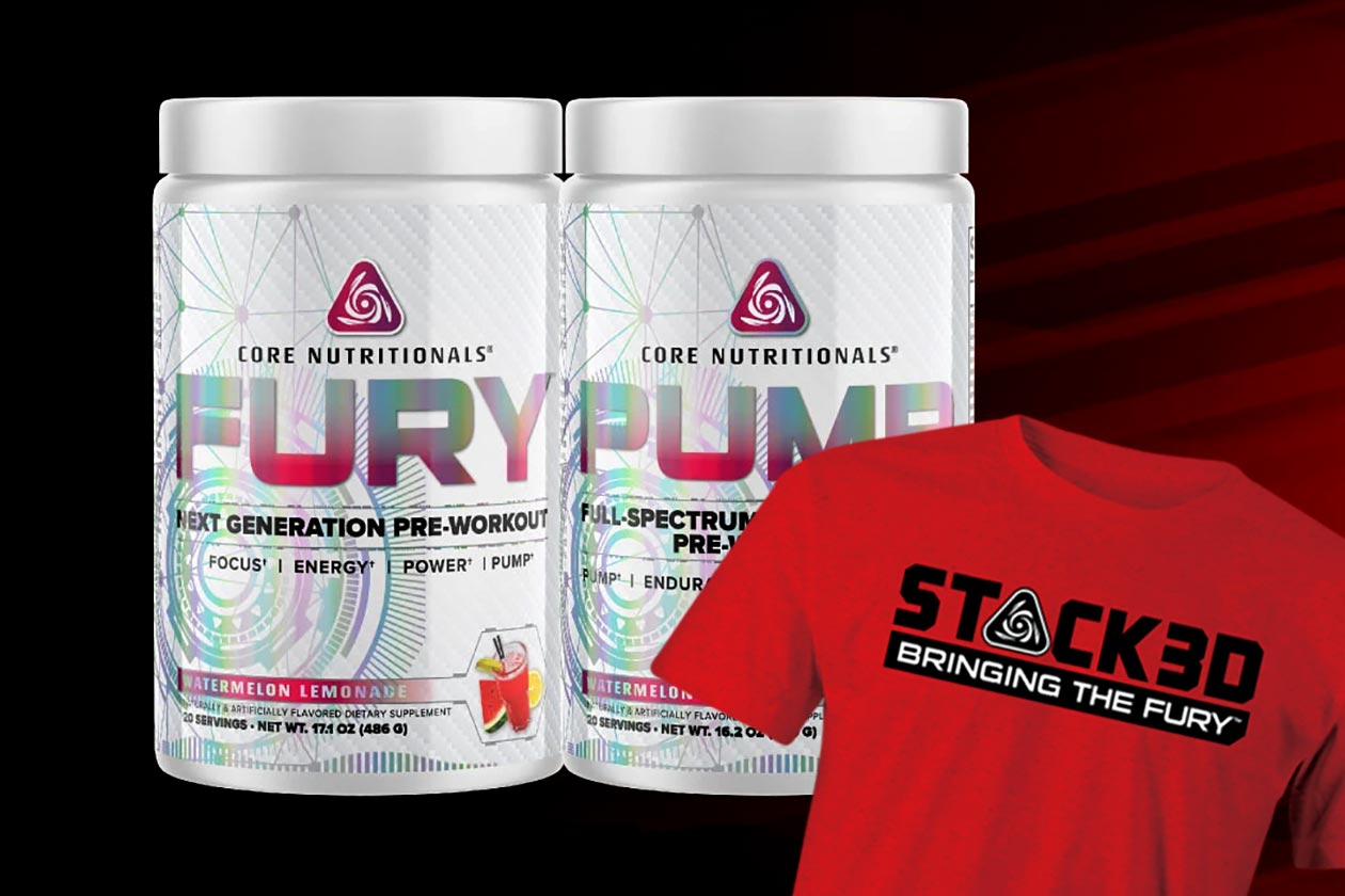 stack3d core nutritionals expo collaboration