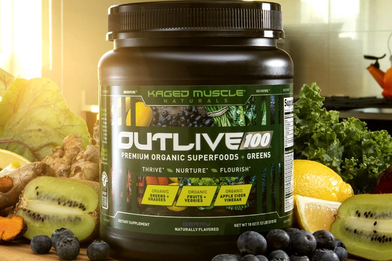 Kaged Muscle Outlive 100 promises great flavor with a complete formula