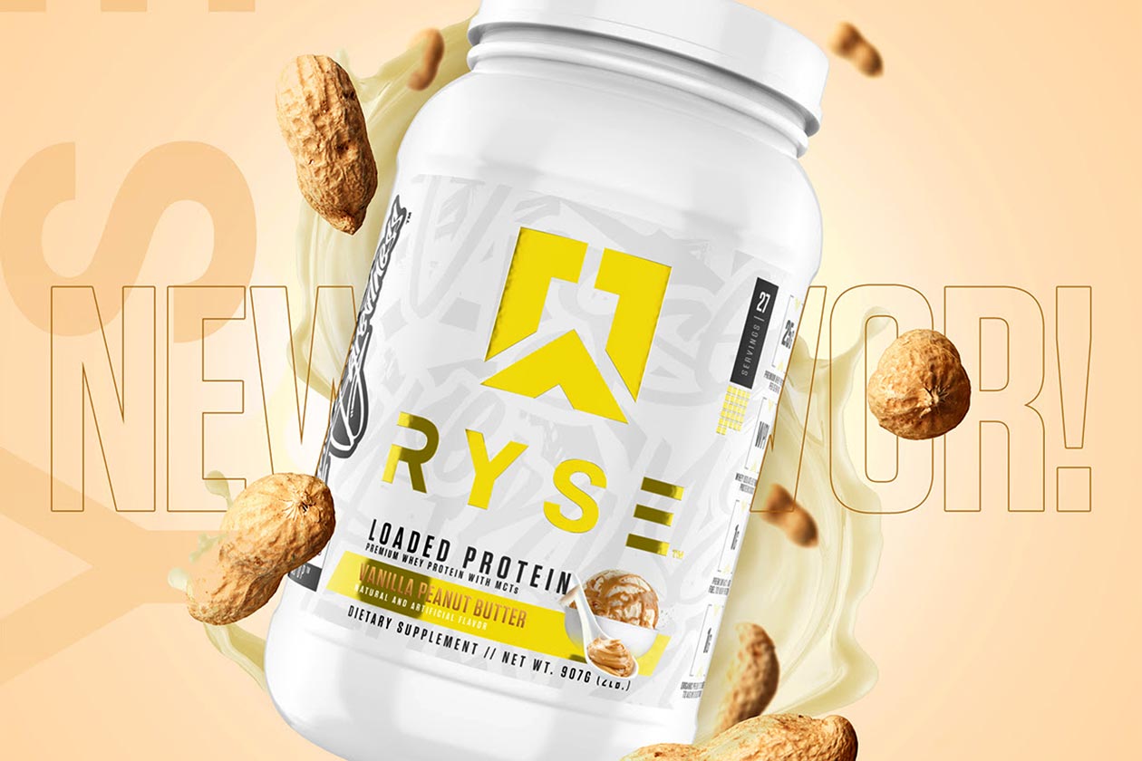 Ryse Protein Drink Mix, Vanilla Peanut Butter, Loaded Protein - 967 g