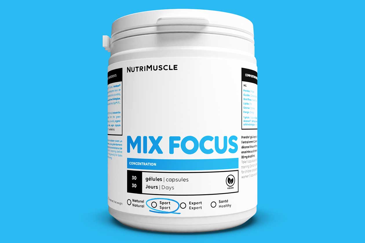 NutriMuscle keeps it short and sweet for its nootropic Mix Focus