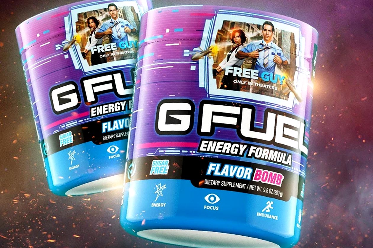 G Fuel and Free Guy's Flavor Bomb also launches for G Fuel's supplement
