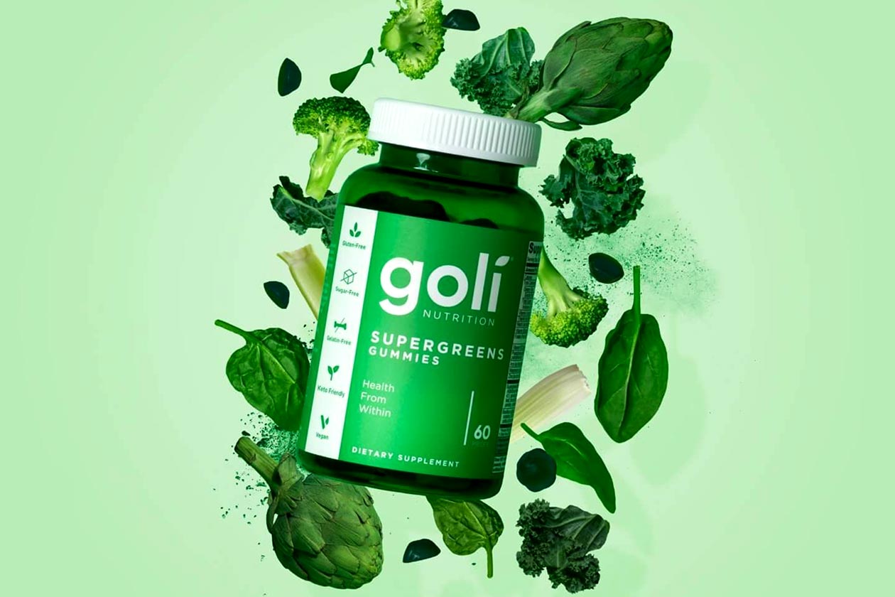 Goli supergreens gummies dollar tree