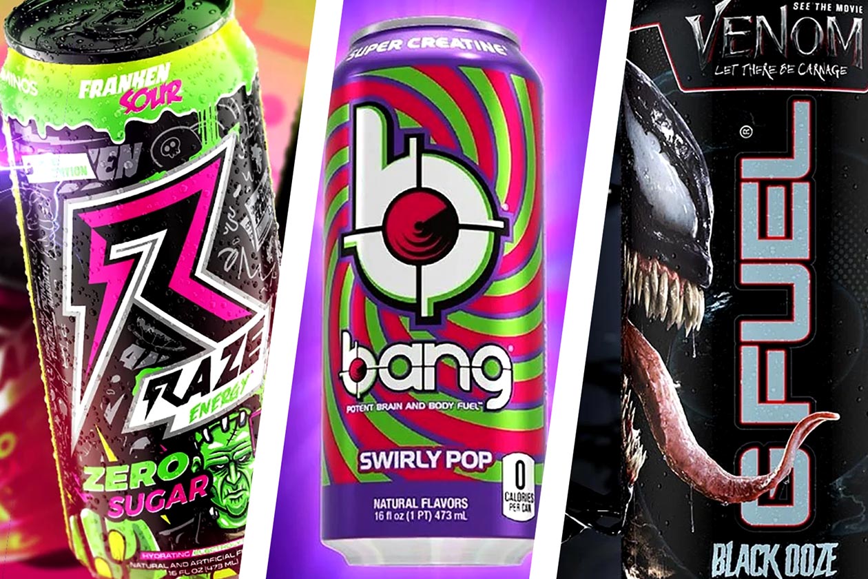 Stack3d Energy Drink Brand Of The Year Award Nominees For 2021