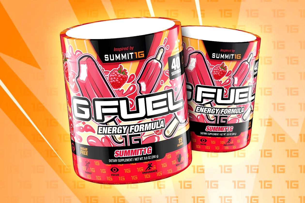 G Fuel And Jaryd Summit1G Lazar Create A Raspberry Creamsicle Flavor