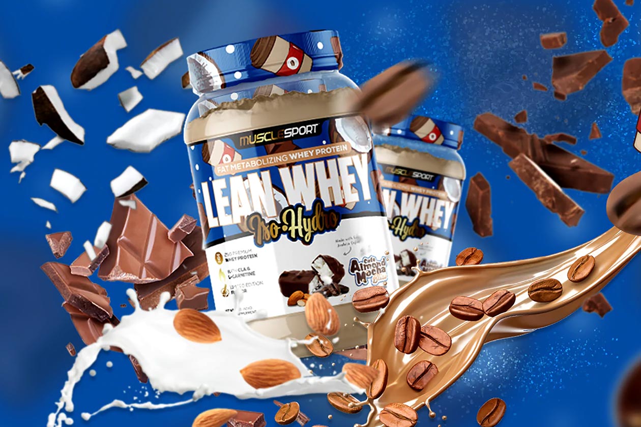 Muscle Sport drops its limited Cafe Almond Mocha Bliss Lean Whey