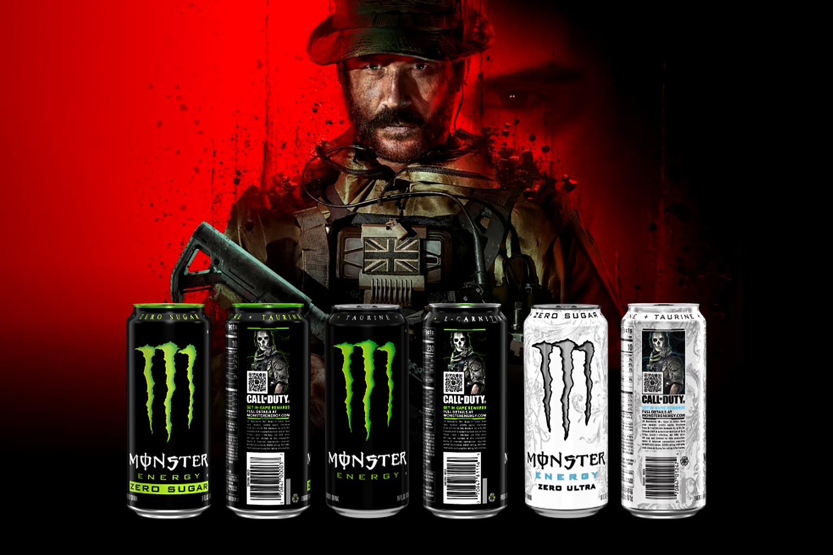 Monster Energy collaboration with Call of Duty Modern Warfare III