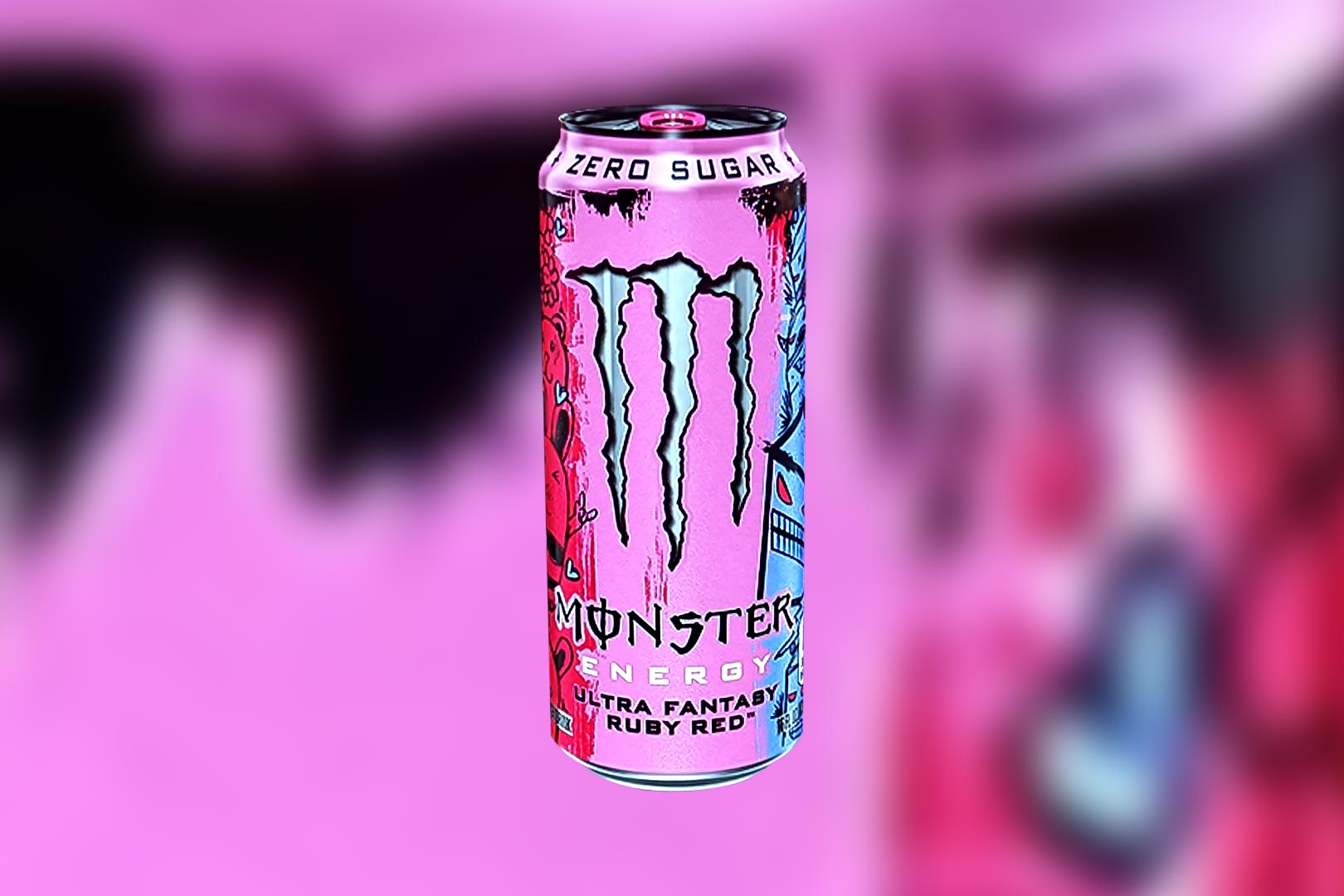 Ultra Red  Monster Ultra Zero-Sugar Energy Drinks