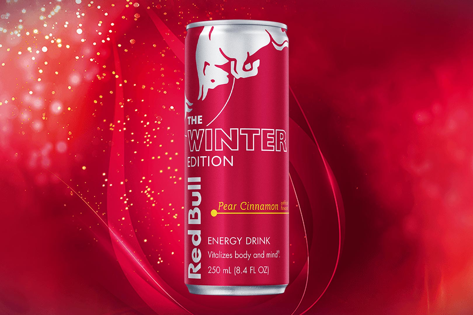 Red Bull's limitedtime 2023 Winter Edition is Pear Cinnamon